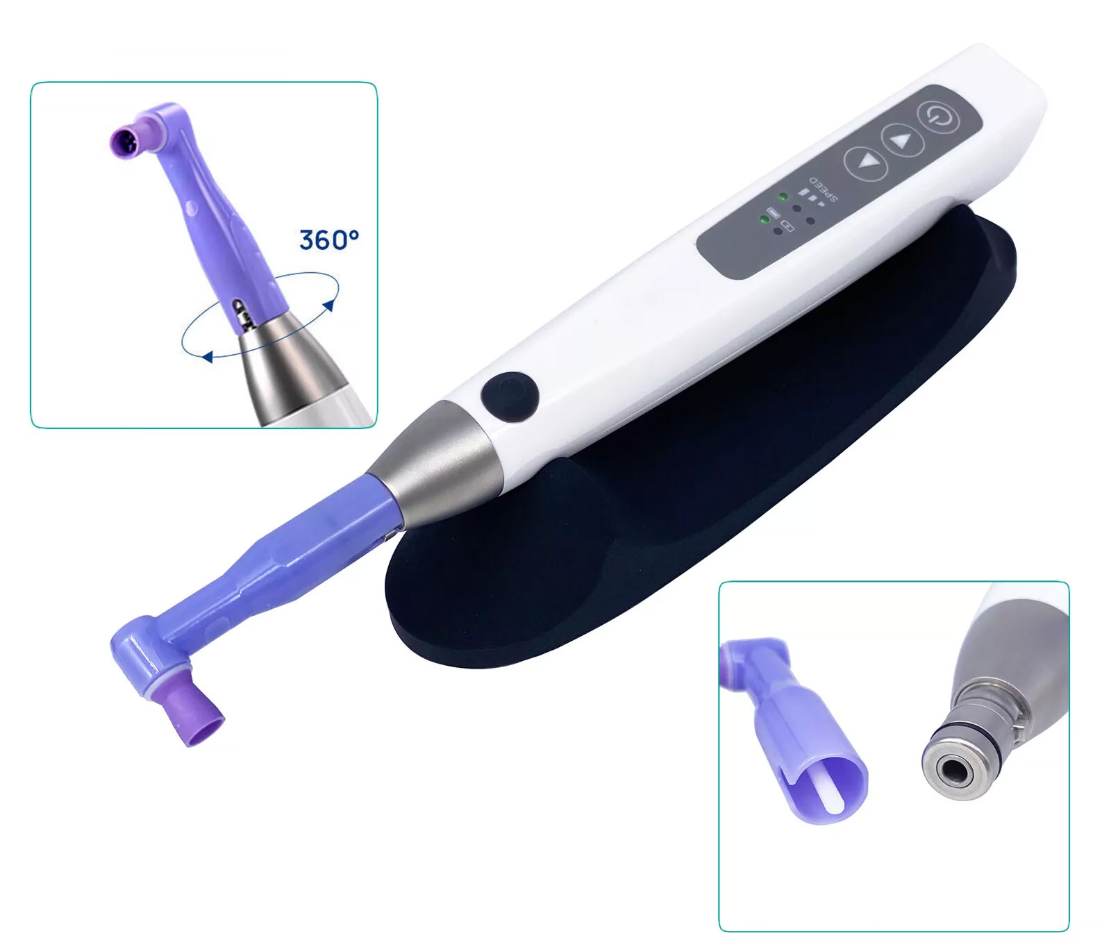 Betterway I-Prophy Dental Electric Cordless Hygiene Prophy Handpiece 360° Swivel